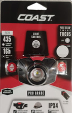 COAST Crew FL70 Pure Beam Focusing Front Loaded Headlamp 435 LUMENS 143 M BEAM