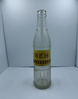 Nehi Clear Glass Soda Bottle Advertising Yellow Label, Clear/Yellow/Red — photo 1