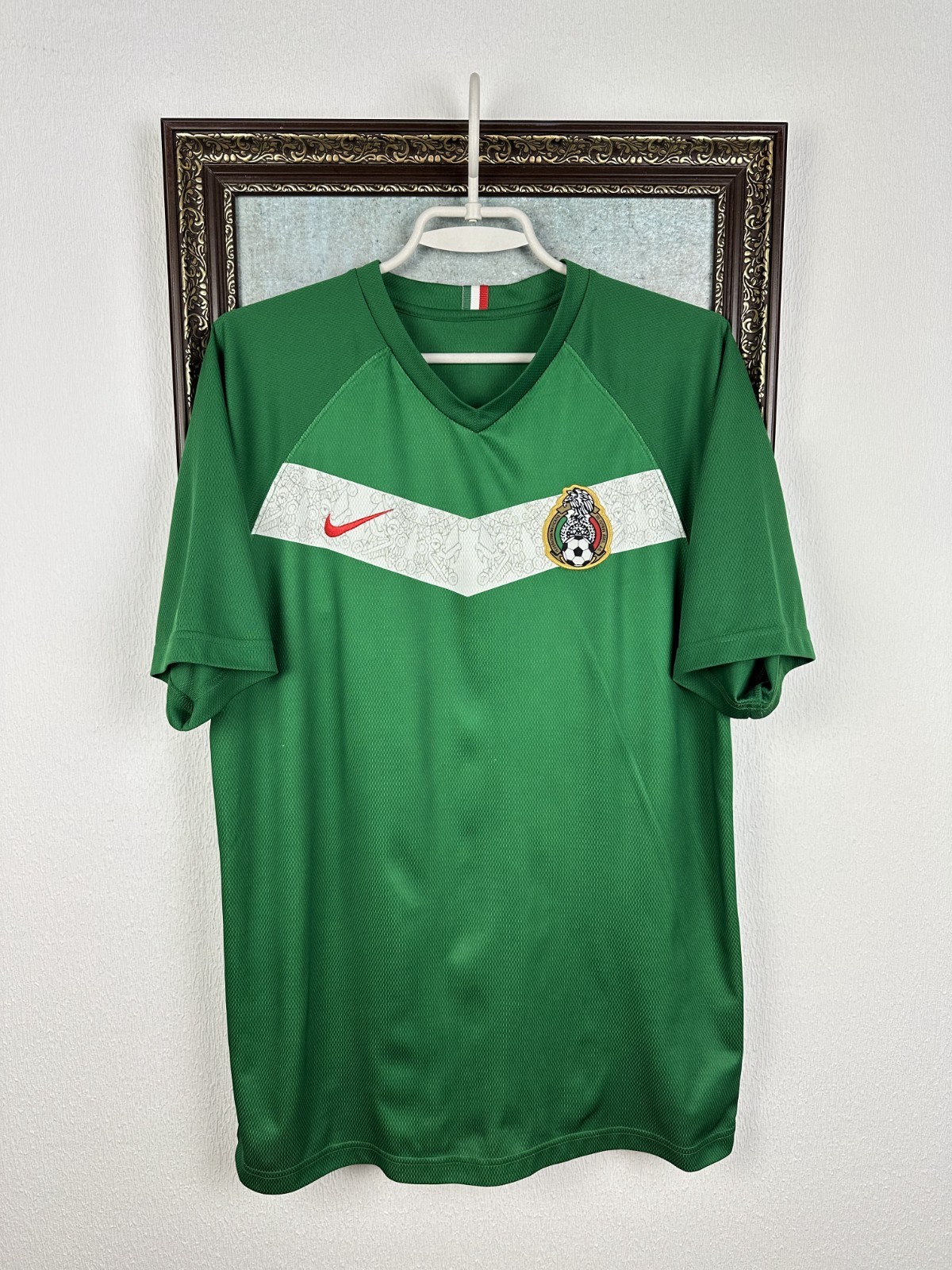 Mexico Home football shirt 2006 Soccer Nike Jersey Mens Trikot National Size M
