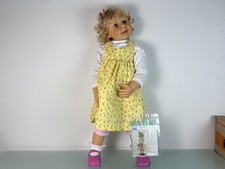 Künstlerpuppe Monika Gerdes Sammler Vinyl Puppe 82 cm. Top Zustand
