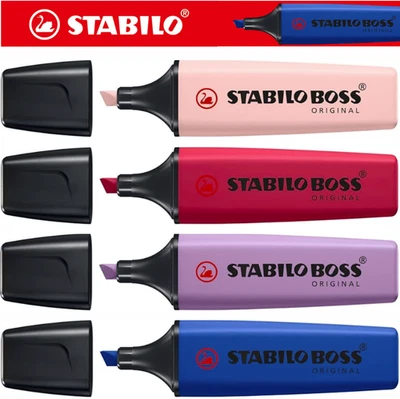 Highlighter - STABILO BOSS ORIGINAL NatureCOLOURS Wildflowers - Assorted Colours