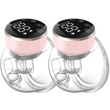 Wearable Breast Pump Hands Free of Longer Battery Life LED Display, Portabl...