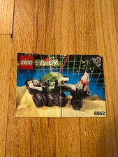 Lego Space Sonar Security (6852) Instruction Booklet Only