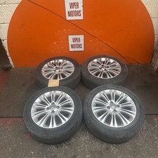 Vauxhall Corsa D Wheels And Tyres 16 Inch 16" Alloys 1955516 10 Twin Spoke 06-14