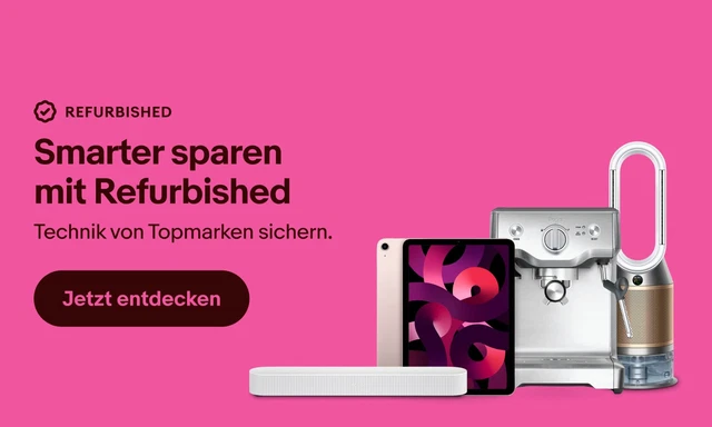 -10%* auf Refurbished