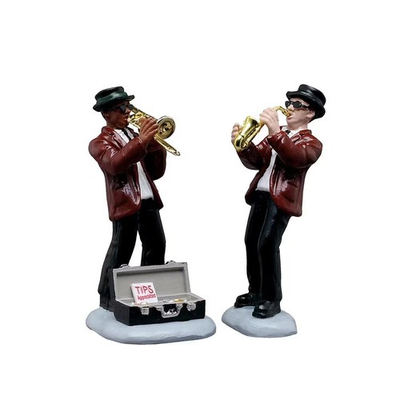 #ad #ad Lemax General Products Accessory Jazz Duo Playing Instruments Set of 2 52523 $28.38