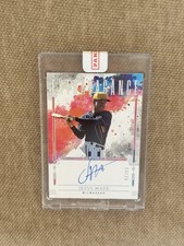 2025 Panini Impeccable Extravagance Jesus Made On Card Auto /25! Brewers