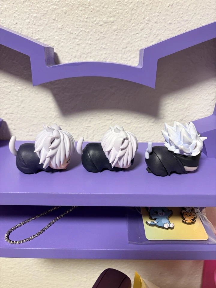 Bonecos Gojo Ohiruneko Cat JJK Jujutsu Kaisen Sega Sleeping Kitty Vol. Conjunto 1 2 3 - Imagem 2 de 3