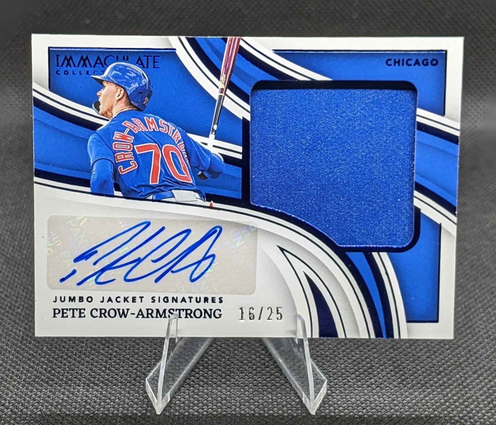 Pete Crow-Armstrong 2023 Immaculate #140 Base /25 Price Guide 