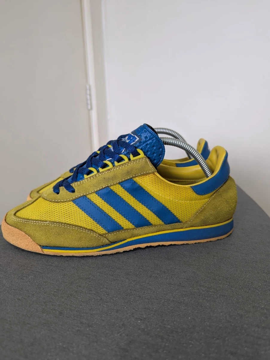 adidas gazelle silver green womens Adidas Originals x Wales Bonner  SL76 Sneakers in Yellow  Henrik Vibskov  Boutique
