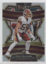 2019 Panini Select Concourse Silver Prizm Cole Holcomb #63 r3u