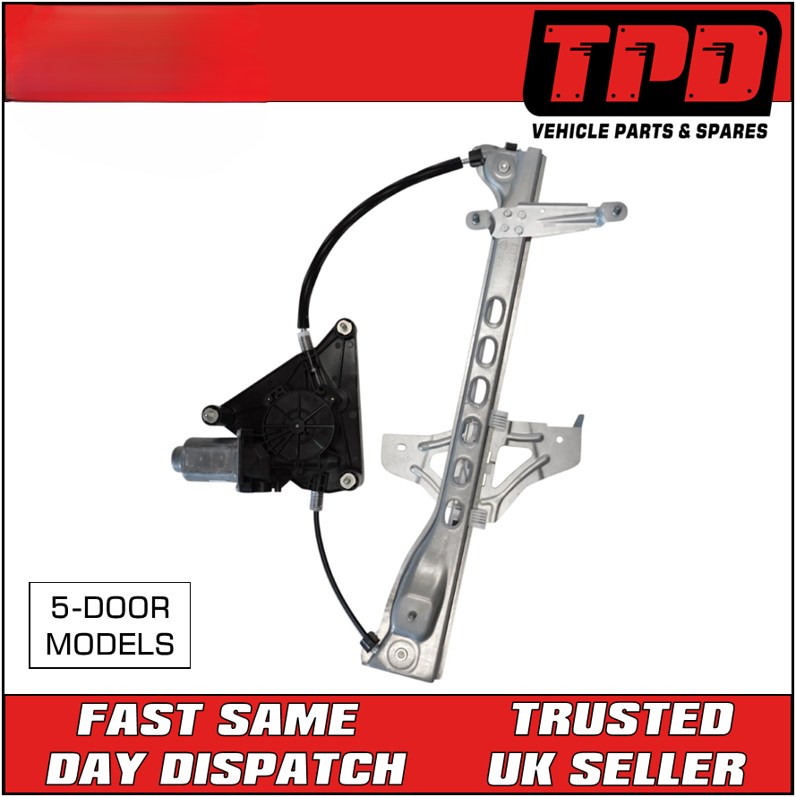NEW OE Citroen C1 (MK2) 5-Door Drivers Front Window Motor & Regulator 2015-2021 - Image 2