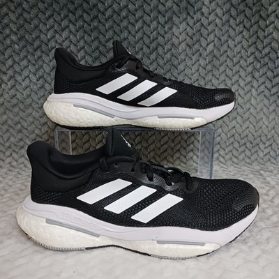 Adidas Solar Glide 5 Women's Walking Running Sneakers Shoes Black White Size 5.5