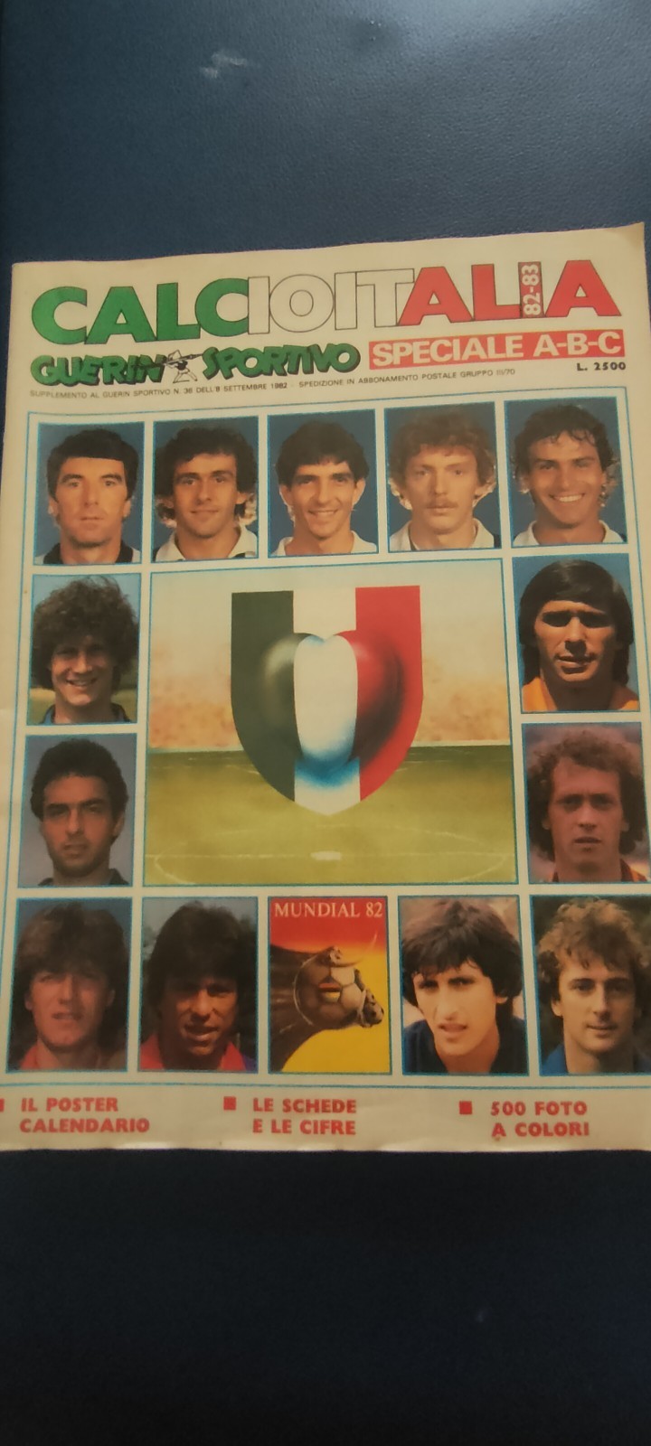 RIVIST A CALCIOITALIA GUERIN SPORTIVO SPECIALE A-B-C STAGIONE 1982-1983