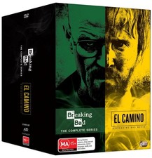 BREAKING BAD 1-5 + EL CAMINO (2008-2019): COMPLETE Seasons Series NEW Au Rg4 DVD