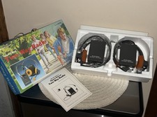 Vintage 1970 Archer Space Patrol Two-Way Radios Headsets New Old Stock 60-4011