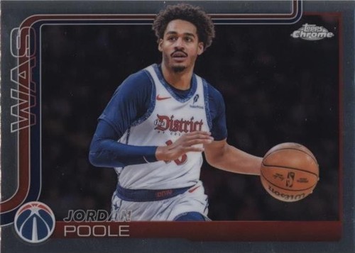 2025-26 Finest #186 Jordan Poole Blue X-Fractor #/75 | eBay
