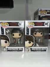 Figuras Funko Pop Stranger Things Cazafantasmas Will y Dustin #547 y #549