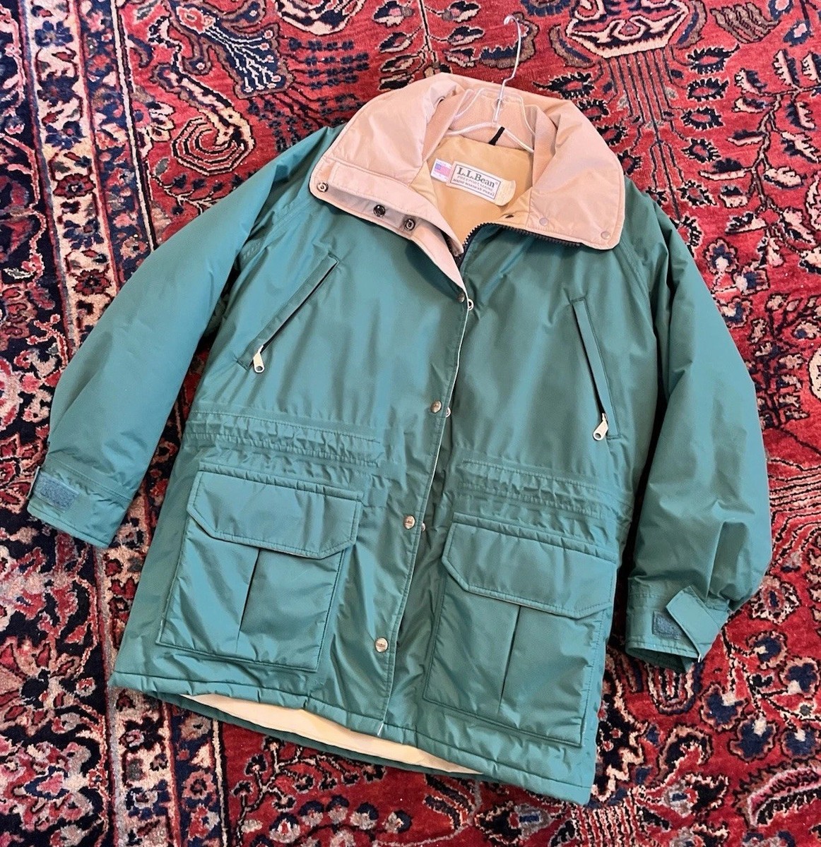 80s L.l. Bean Maine Warden Parka Green M Down Puffer Detachable 80s L.l. Bean Maine Warden Parka Green M Down Puffer Detachable