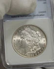 1882 S US Morgan Silver Dollar $1 Gem Unc