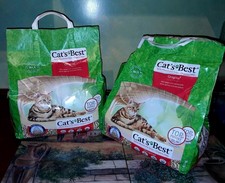 Cat's Best Katzenstreu 6,5 kg/15L – Pflanzlich, klumpend, geruchsbindend