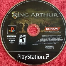 🔥 King Arthur (Sony PlayStation 2, PS2) DISC ONLY, Tested & Working! 2004