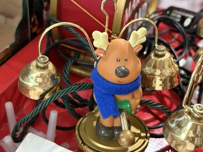 Mr. Christmas Santa's Marching Band Brass Bells Playing 35 Carols