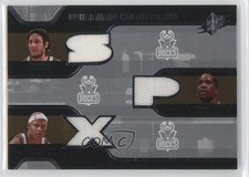 2007-08 SPx Winning Materials Triple Andrew Bogut Michael Redd #WMT-RBV 4f5