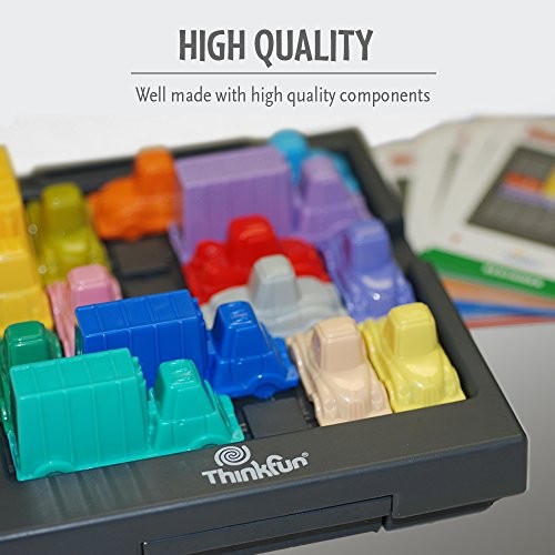 ThinkFun Rush Hour Stau Gehirnspiel und MINT-Spielzeug für Jungen und Mädchen ab 8 Jahren - Bild 5 von 6