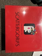 The Game of Scattergories Vintage 1988 Milton Bradley Board Game COMPLETE