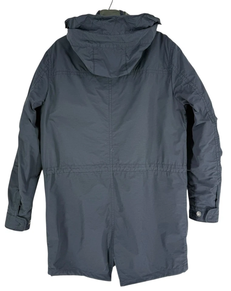 Abrigo chaqueta con capucha parka cola de pez JACK & JONES para hombre talla L Foto 2 de 4