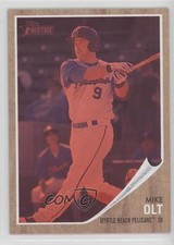 2011 Topps Heritage Minor League Edition Red Tint 423/620 Mike Olt #179 0x1