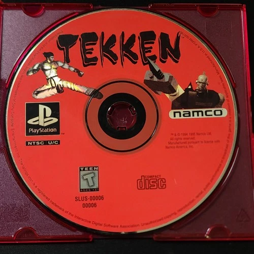 Tekken Sony PlayStation 1 PS1 Disc Only Video Game Tested Working