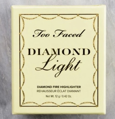 Too Faced Diamond Light Canary Diamond Fire Highlighter Full Size 0,42 oz 12g BN