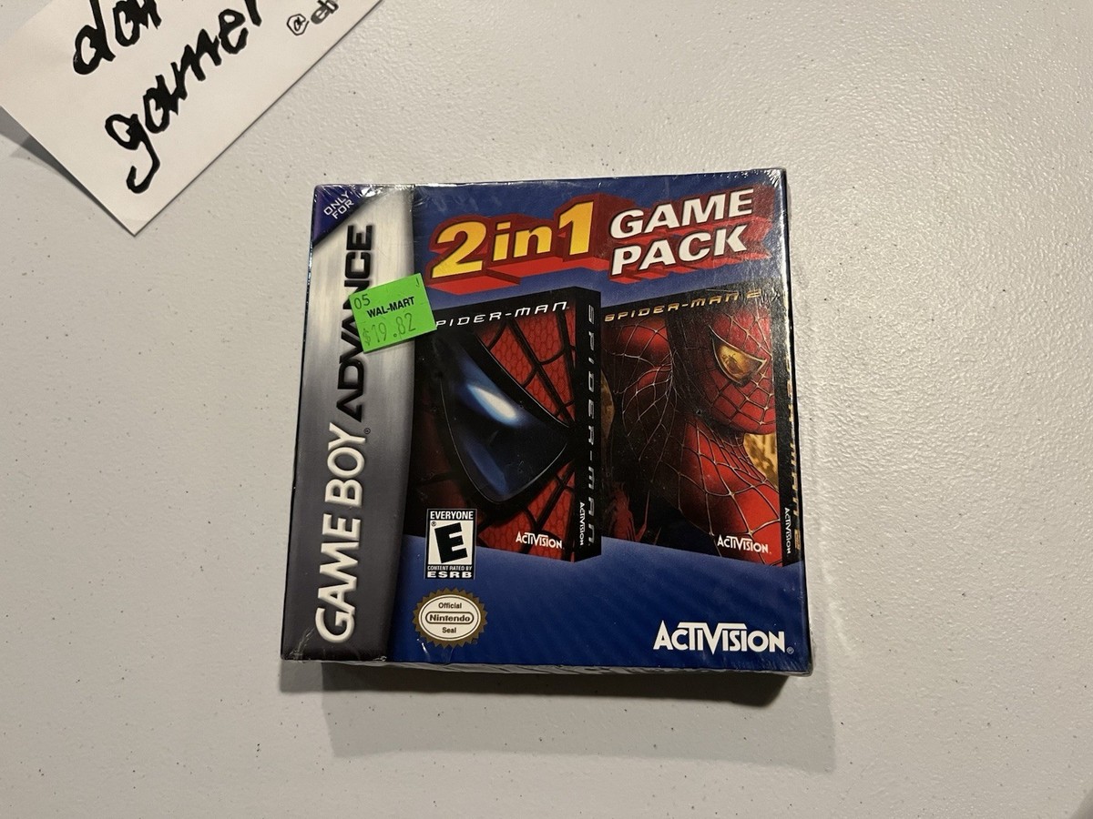 2個セット　アルティメットスパイダーマン GBA ＋ DS スパイダーマン3 2個セット アルティメットスパイダーマン GBA ＋ DS