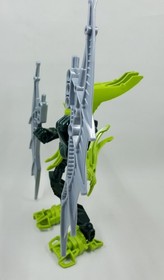 BT1 LEGO BIONICLE Stars 7117 GRESH Complete Manual, Golden Armor Piece Canister