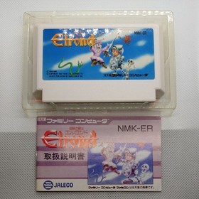 ELROND Nintendo Famicom Japan Import Free shipping FedEx DHL Tested NMK-ER
