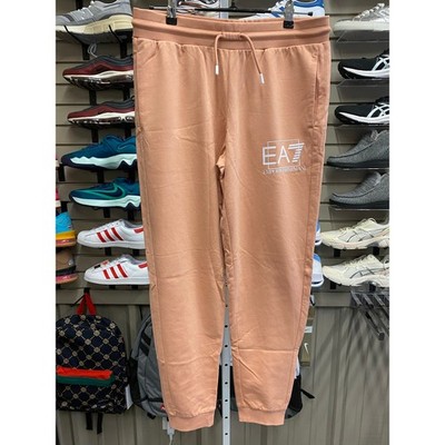 EA7 Emporio Armani Logo Series Sweatpants Jogger Peach Men's Large NWT!