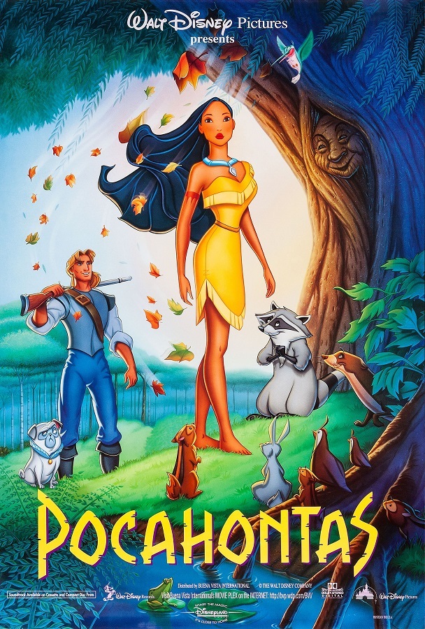 Walt Disney's Pocahontas movie poster (b) 11 x 17 inches