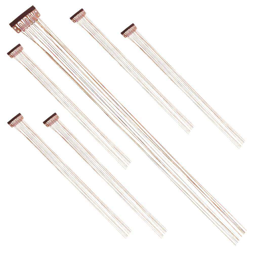 18 pcs Hair Women Fairy Tinsel Hair Extensions Sparkling Hair Glitter