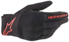 Alpinestars Copper Gants De Moto D'Été Aérés Et Très Légers Noir-Rouge