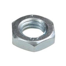Qty 5 Hex Lock Nut M16 (16mm) Metric Coarse Zinc Plated Class 8 Thin Half Jam