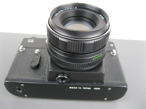 Obiettivo fotocamera ZENIT-11 Helios-44M-4 2/58 M42 russo sovietico 35 mm reflex urss 1987 - Foto 5 di 12