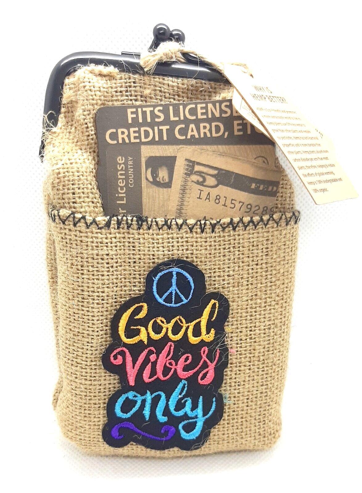Smokezilla Good Vibes Patch Kings Or 100s 100% Natural Cigarette Pack Pouch