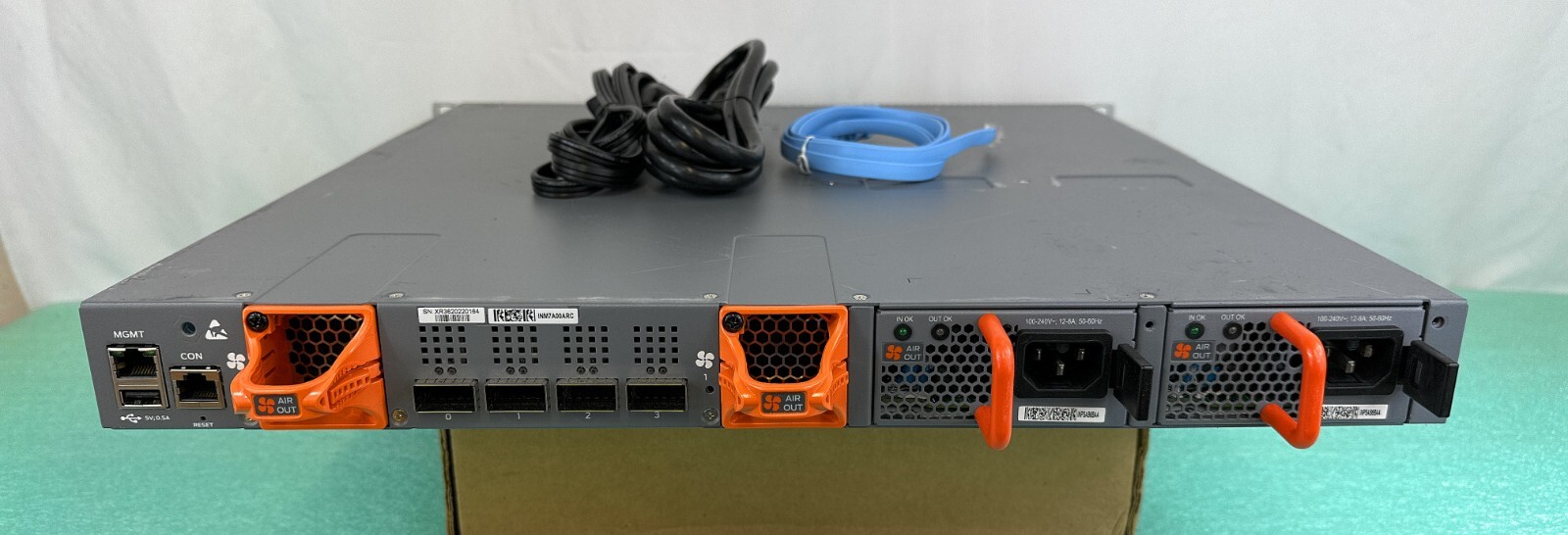 Juniper EX430048MPS 48Port POE+ Gigabit Switch w/ Dual