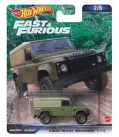 Land Rover Defender 110 Fast & Furious Hot Wheels Premium Mattel Auto Die-Cast
