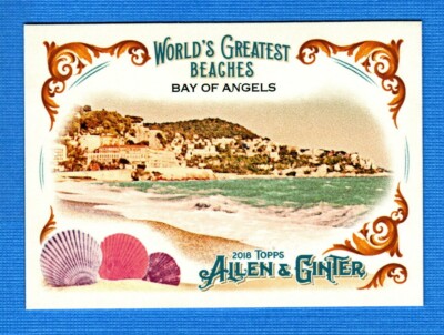 2018 Topps Allen & Ginter Worlds Greatest Beaches #WGB8 Bay of