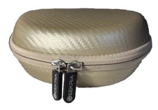 Geekria Hard Headphone Case Metallic Gold