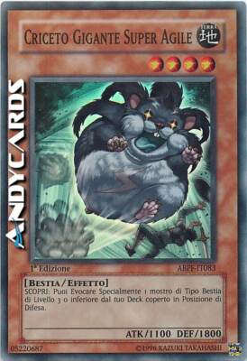 SUPER AGILE GIANT HAMSTER (Super-Nimble Mega Hamster) Super R ABPF IT083   1Ed