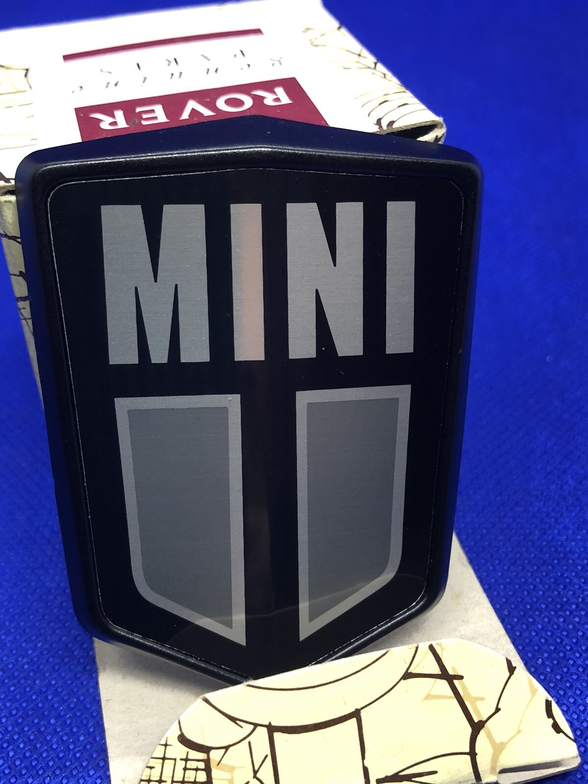 LOGO BADGE MINI Classic MK3 MK4 MK5 MK6 1969/2000 ORIGINAL CHZ4378 neuf d'époque